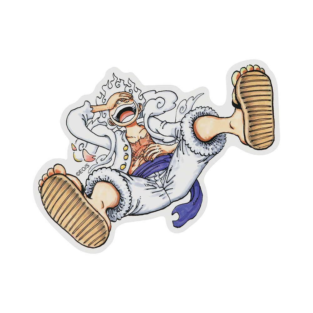 『ONE PIECE』ダイカットステッカー　モンキー・Ｄ・ルフィ　ギア5（ニカ）