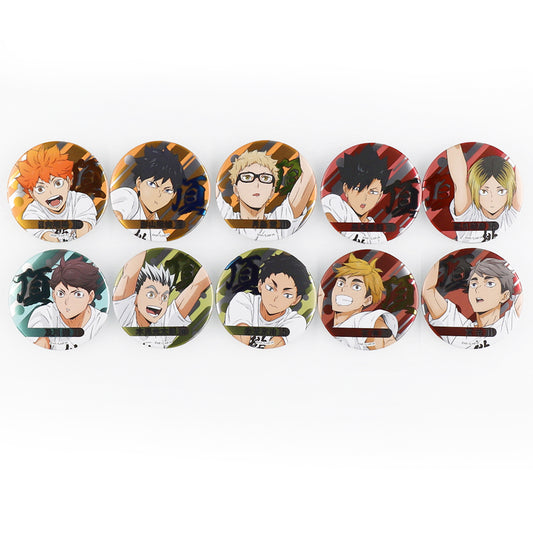 【受注商品】ハイキュー!!　合同練習会2021　缶バッジ（デコレーション仕様）（全10種）