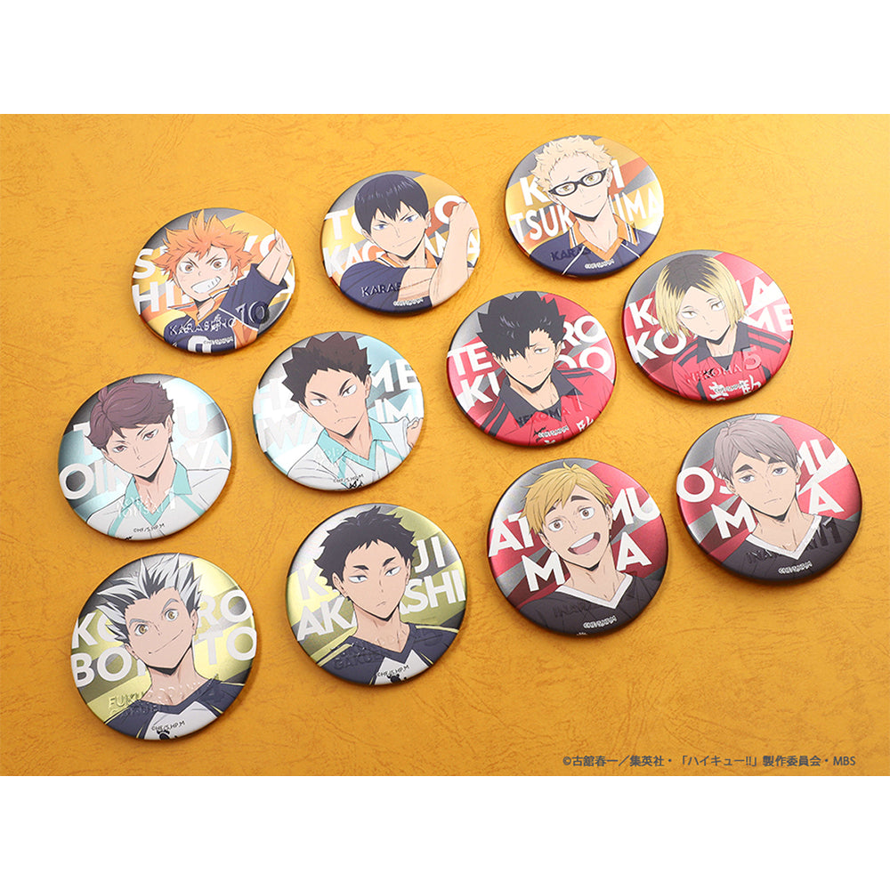 【受注商品】ハイキュー!!　合同練習会2022　缶バッジ（デコレーション仕様）（全11種）