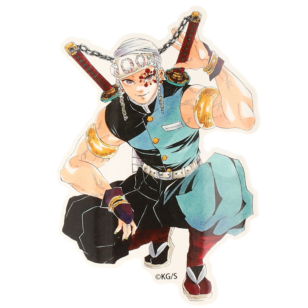 『鬼滅の刃』ダイカットステッカー　宇髄天元